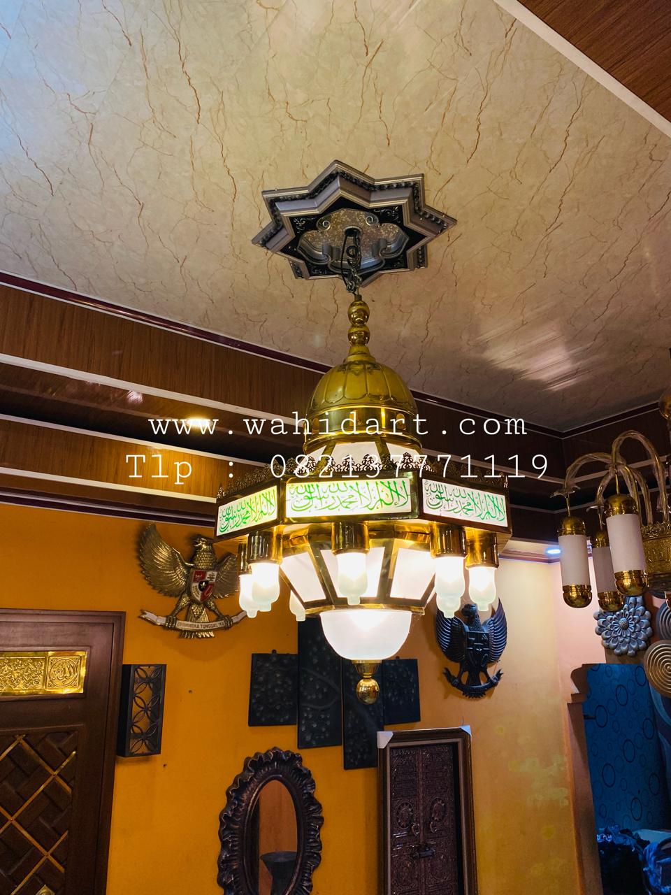 lampu gantung masjid minimalis