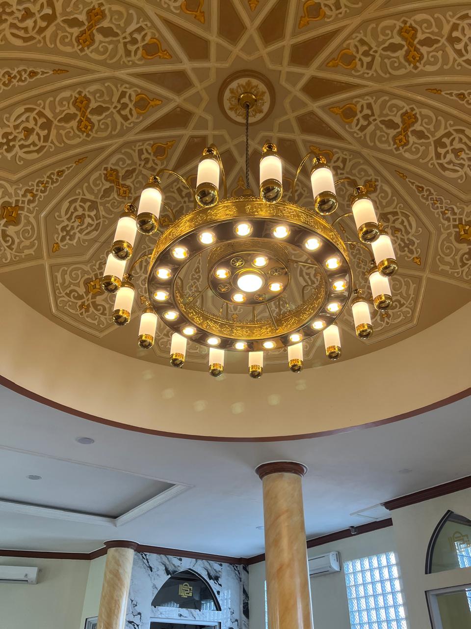 Lampu Masjid Nabawi Jakarta