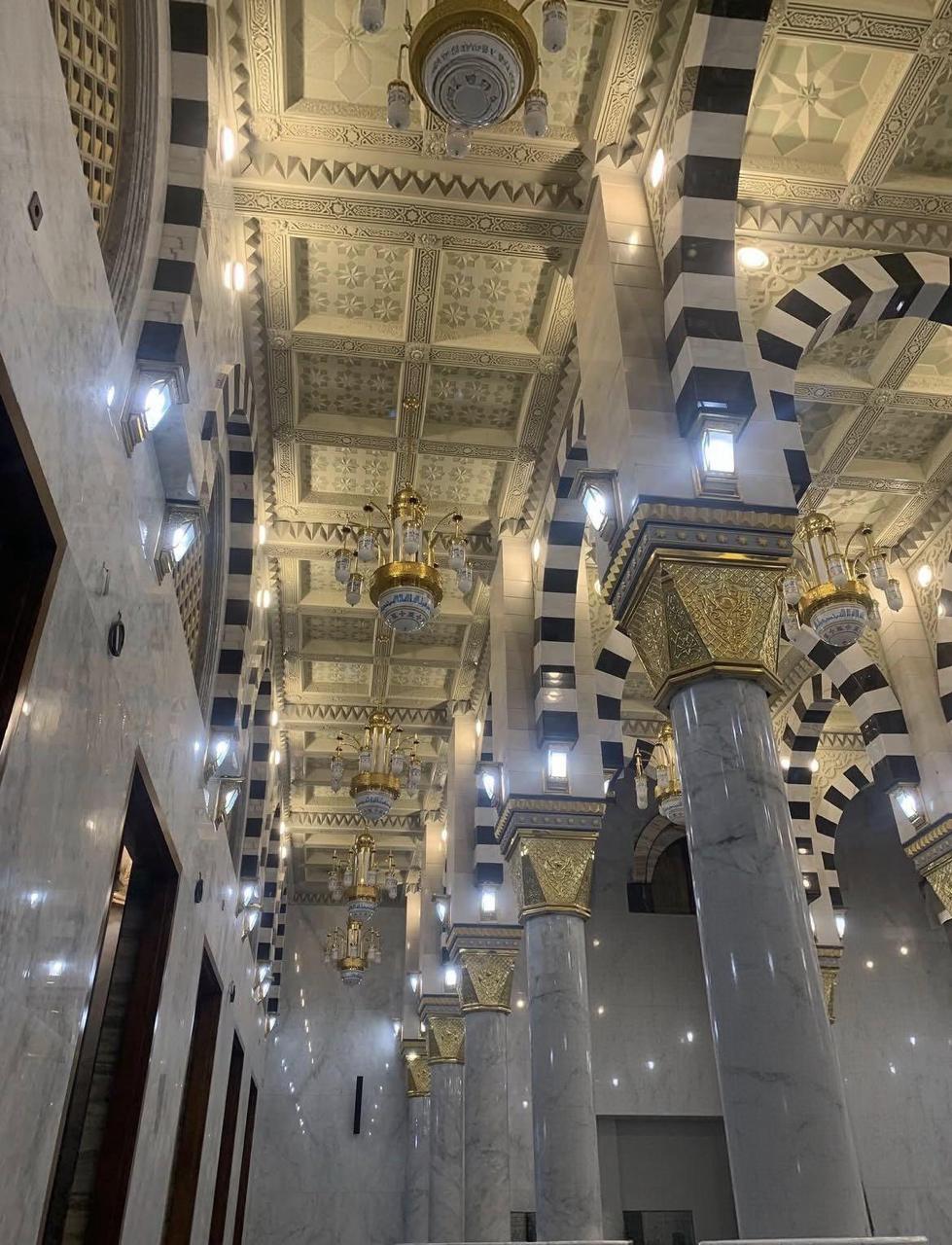 Mahkota Pilar Masjid Nabawi