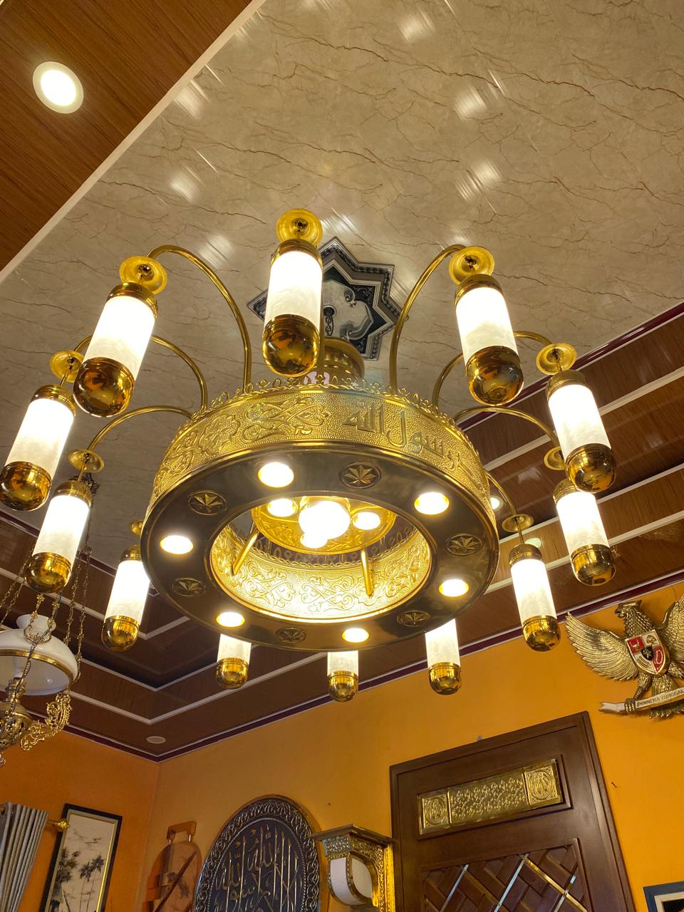 Lampu Gantung Masjid Minimalis
