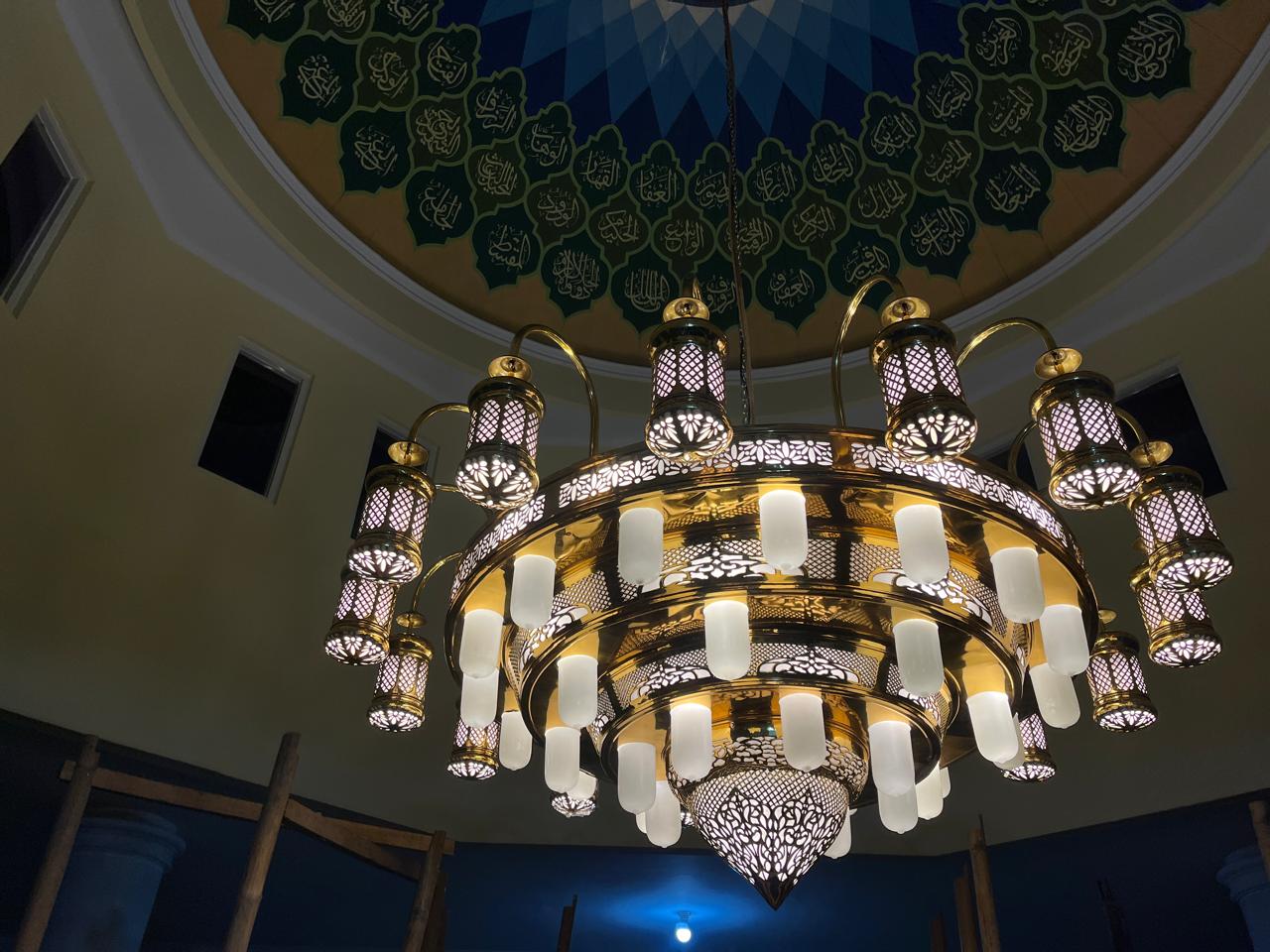 jual lampu gantung masjid