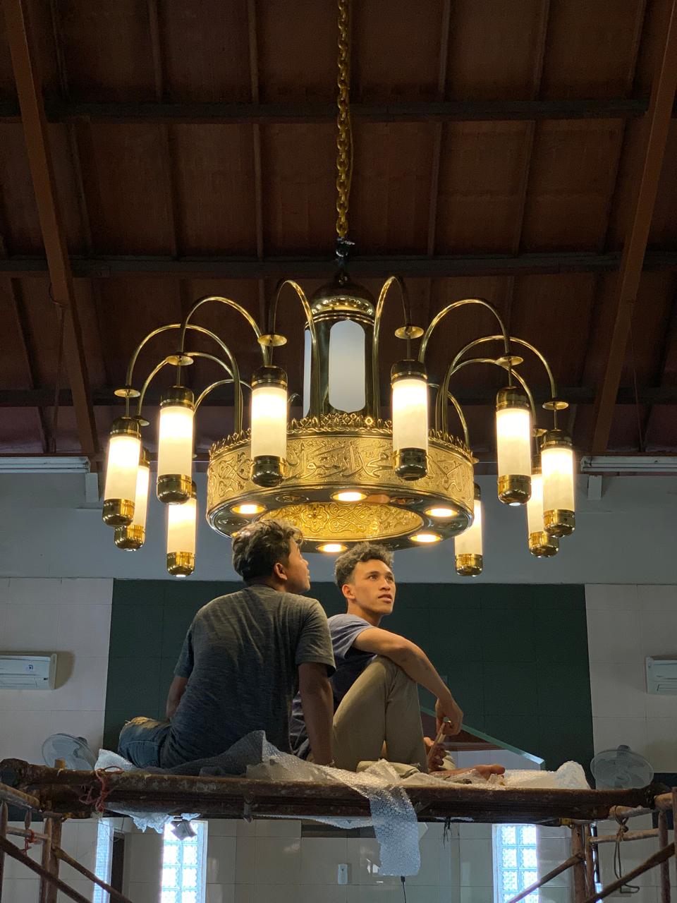Lampu Masjid Gantung Minimalis