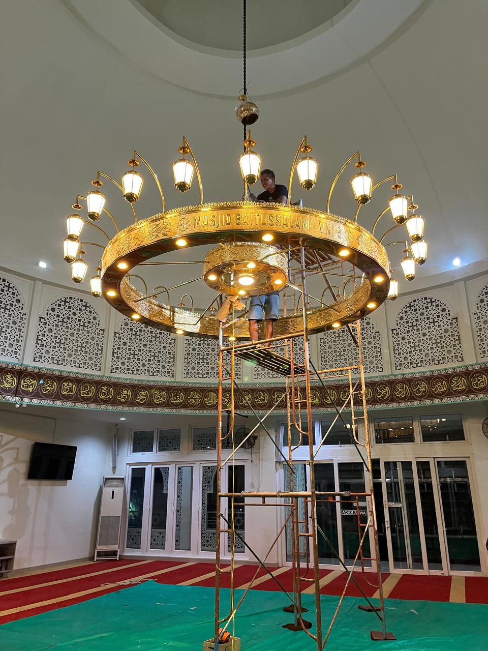 Lampu Hias Masjid Bogor