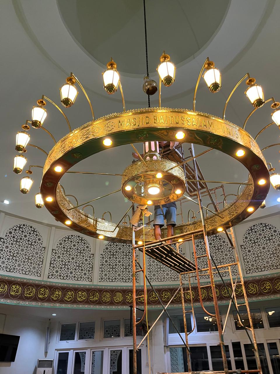 Lampu Hias Masjid Bogor