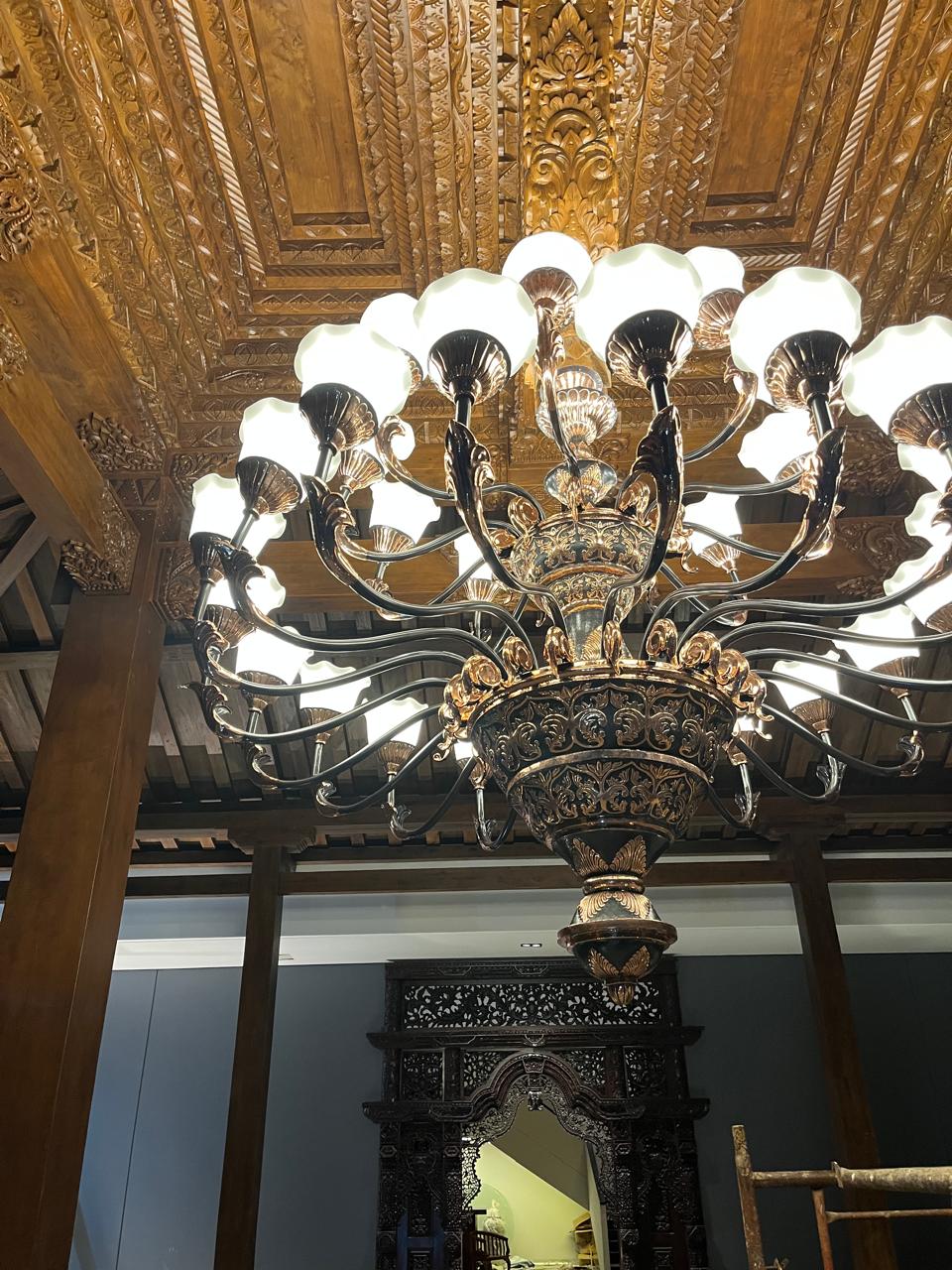 Lampu Joglo Tembaga