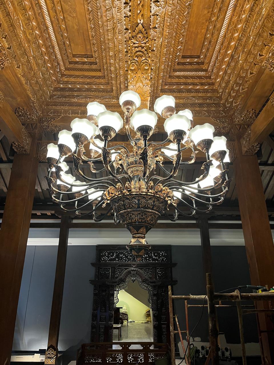 Lampu Joglo Tembaga