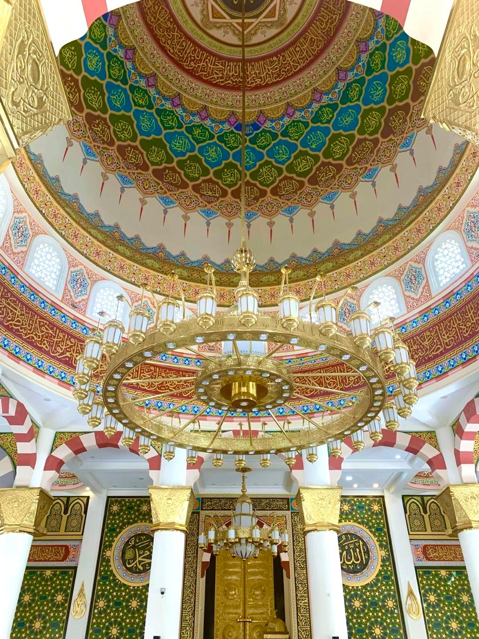 Lampu Gantung Kubah Masjid