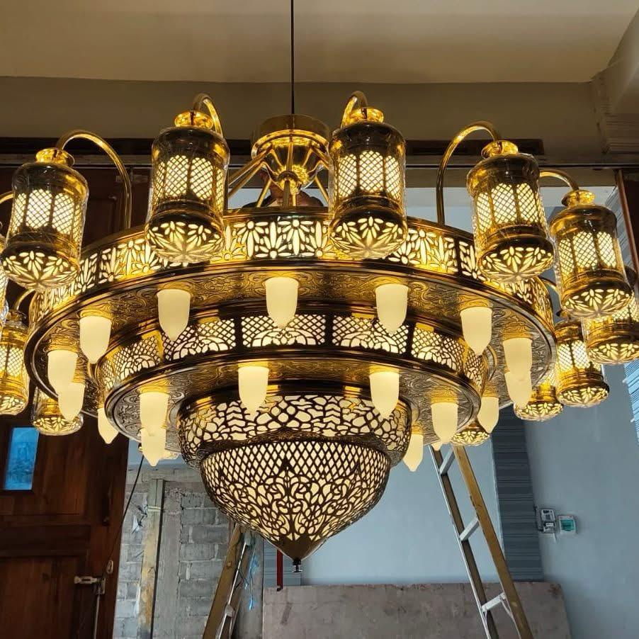 Lampu Kubah Gantung Masjid