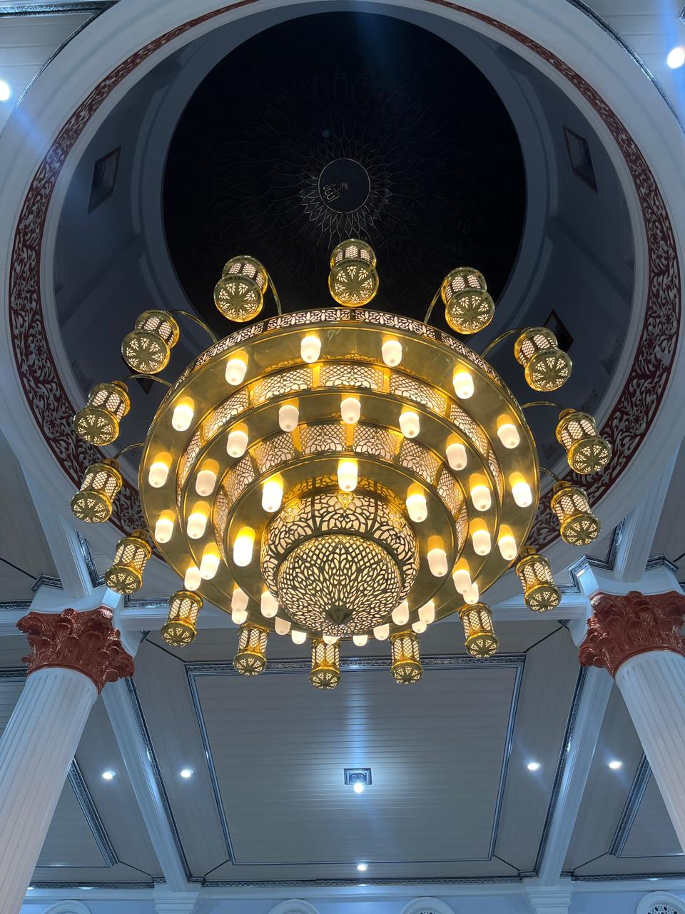 lampu masjid hias gantung