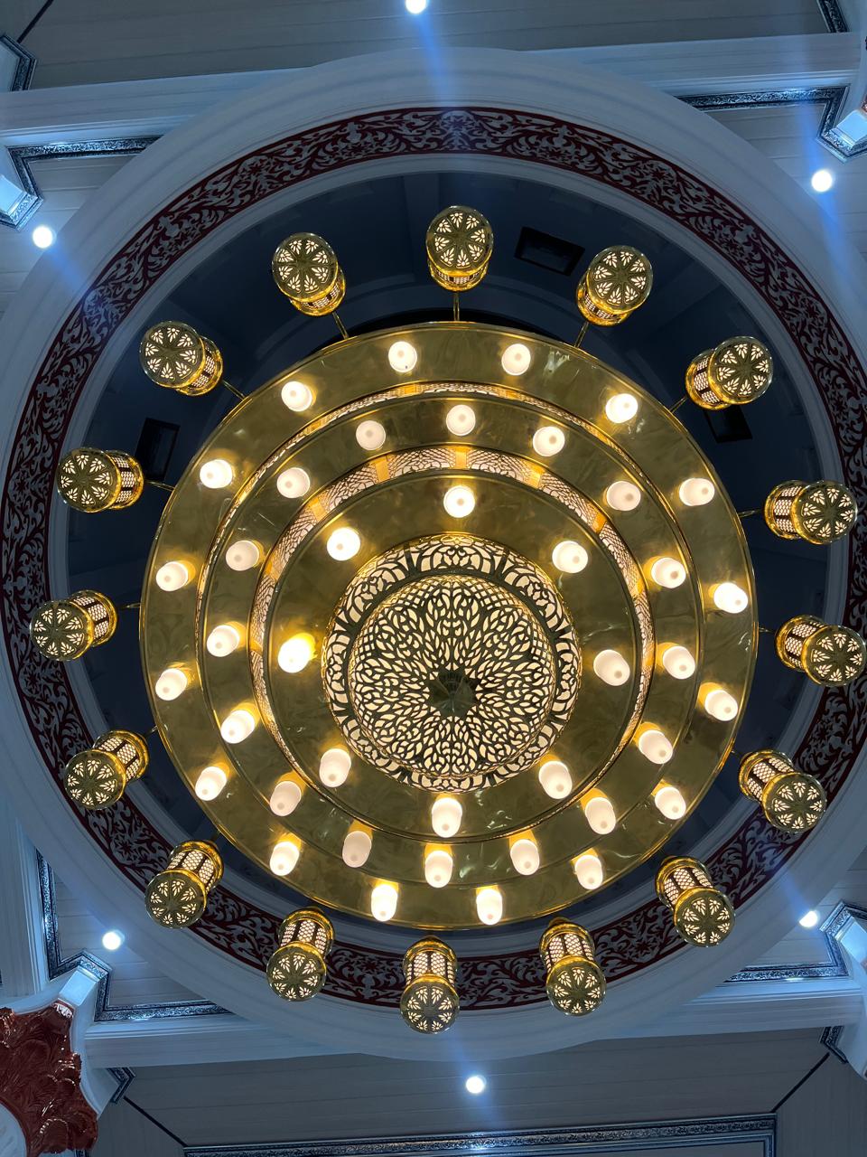 lampu masjid hias gantung
