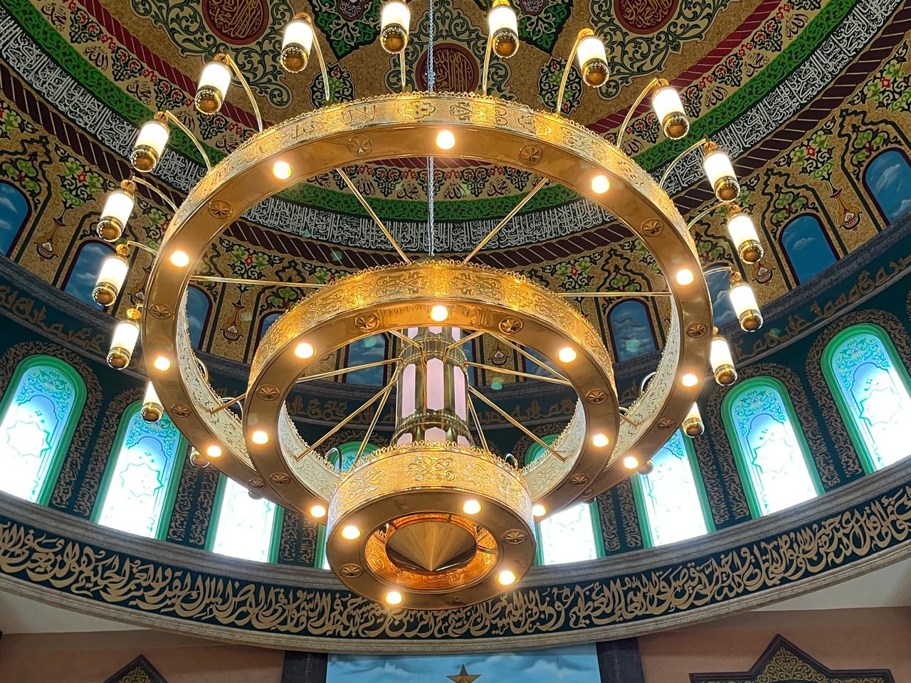 Lampu Gantung Hias Masjid