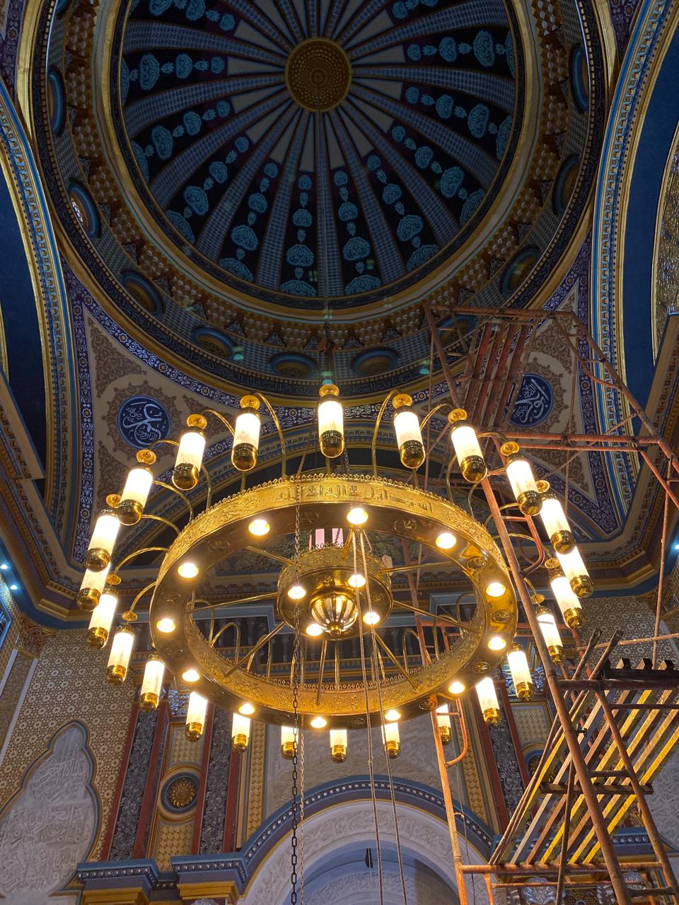 harga lampu gantung masjid nabawi
