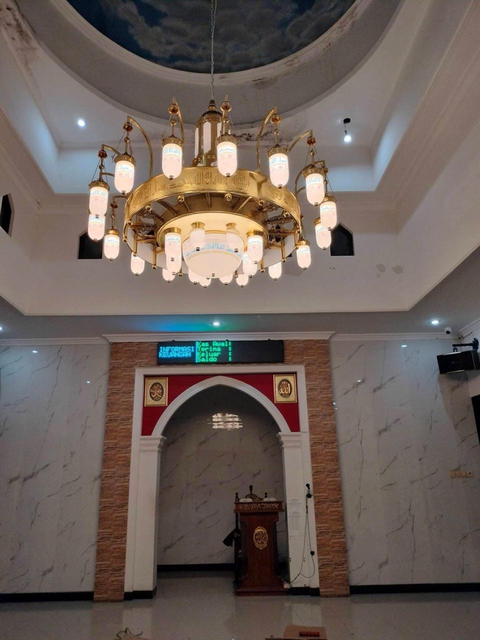 Pengrajin Lampu Masjid Jakarta