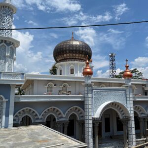 kubah masjid Tembaga