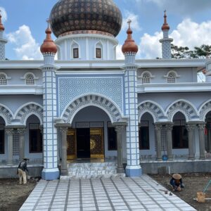 kubah masjid Tembaga