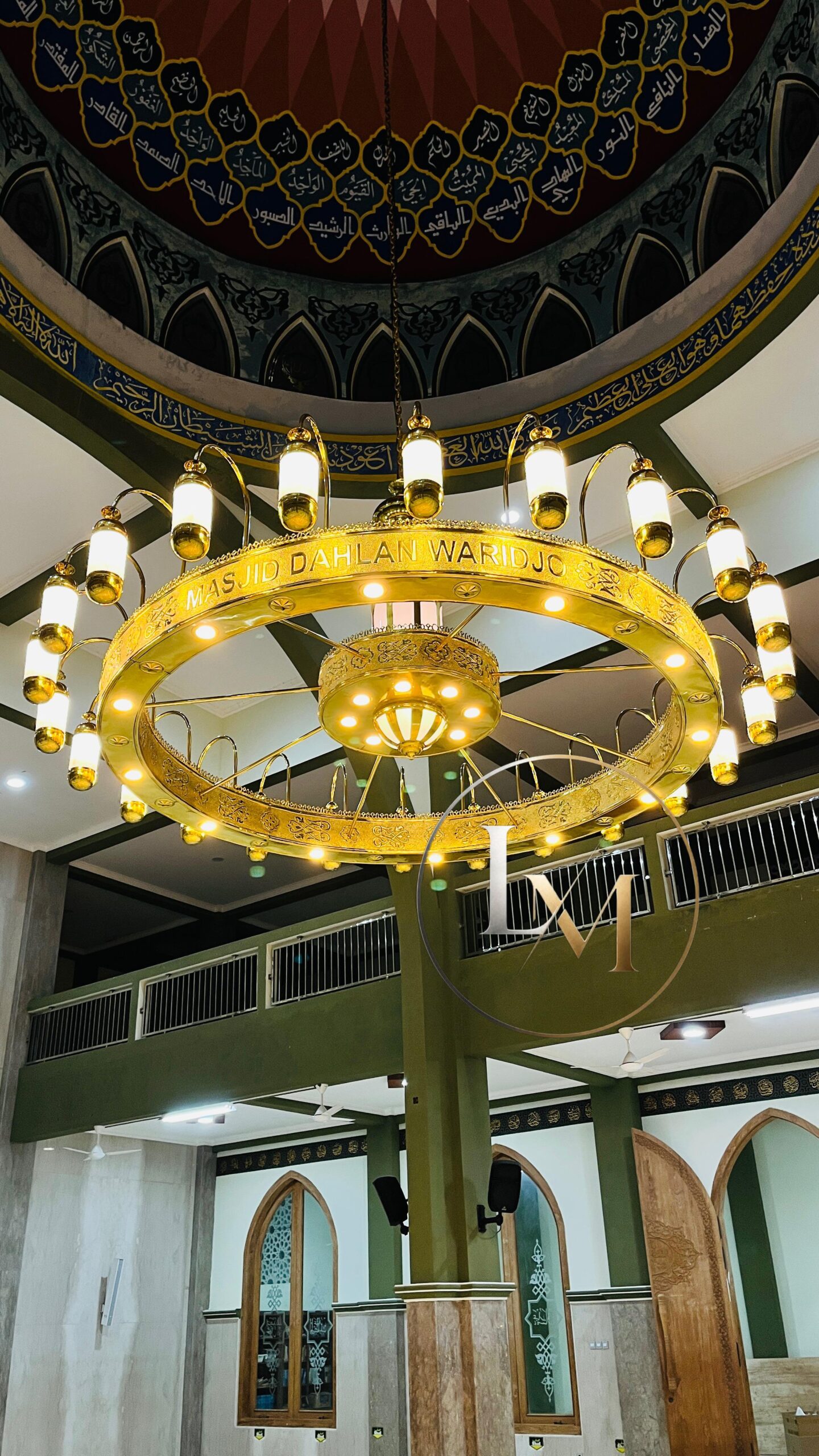 model gambar lampu gantung masjid